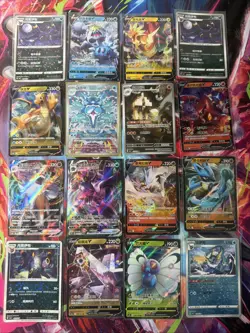 Pokemon 16 Card Lot nm V Max Mega Amazing Ex HOLO Rare Hits Only F118 - Image 1