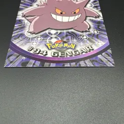 Topps Pokemon Gengar #94 2000 TV Animation Edition Non-Holo Blue Logo - Image 4
