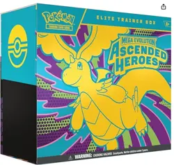 🔥Pokemon TCG Mega Evolution Ascended Heroes Elite Trainer Box (ETB) New Sealed - Image 2