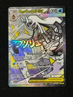 Mega Frosdedje ex (ASC 265) Pokemon Karte Erhabene Helden Deutsch Near Mint - Image 2