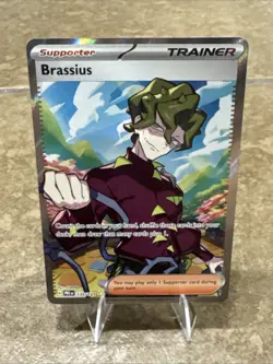 Brassius 135/131 Prismatic Evolutions (PRE) NM Full Art Pokemon Card - Image 2