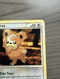 Pokemon TCG Teddiursa 73/95 Call Of Legends LP - Image 3