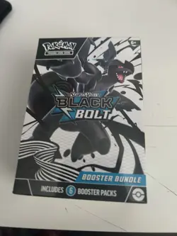 Pokemon TCG Black Bolt Booster Bundle Factory Sealed In hand - Image 1