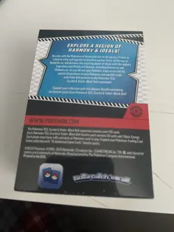 Pokemon TCG Black Bolt Booster Bundle Factory Sealed In hand - Image 2