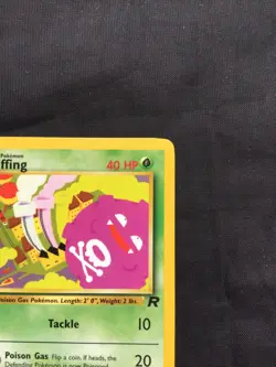 Pokemon Cards: Team Rocket 1st Edition Common: Koffing 58/82 - Image 3
