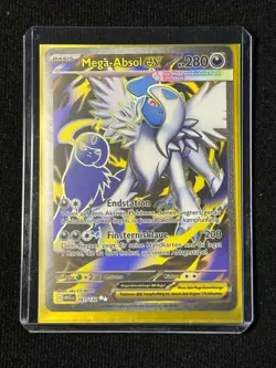 Mega Absol EX Meg 161/132 Mega Entwicklung Deutsch NM Pokemon Karte TCG - Image 1