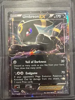Pokemon - Umbreon EX Holofoil - XY - Fates Collide 55/124 (NM) - Image 1