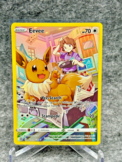 Pokemon Eevee TG11/TG30 Brilliant Stars Trainer Gallery Ultra Rare Holo - Image 1