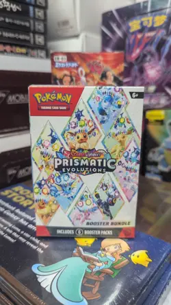 Pokemon TCG Scarlet and Violet Prismatic Evolutions Booster Bundle - Image 1