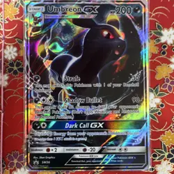 Umbreon GX SM36 SM Pokemon Dark Promo GX Holo 2017 200HP Stage 1 - Image 1