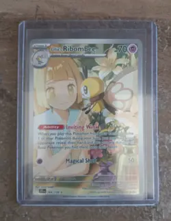 Lillie's Ribombee 164/159 Sv09: Journey Together Pokemon TCG NM - Image 1