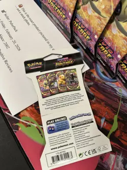 Lot of 18 Pokemon SWSH Vivid Voltage Sleeved Booster Packs, New, Factory Sealed - Image 2