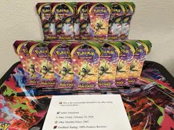 Lot of 18 Pokemon SWSH Vivid Voltage Sleeved Booster Packs, New, Factory Sealed - Image 3