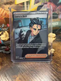 Larry's Skill 139/131 Full Art Pokemon Sv: Prismatic Evolutions Holo NM - Image 1