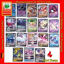 18x Pokemon Karten | EX | V | Vmax Sammlung gemischt div. Set TCG Holo /T80 - Image 1
