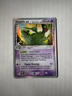 Pokemon Sceptile EX Crystal Guardians Halo #96 - Image 1