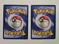 X2 Vintage Pokemon League Promo Arcanine WotC Black Star Promo #6 - Image 2