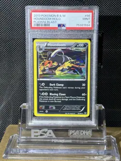 2013 Pokemon Black & White Plasma Blast #56 Houndoom-Holo PSA 9 MINT - Image 1
