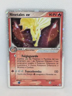 Ninetales ex 96/101 Hidden Legends Holo Rare Pokemon TCG Nintendo ITALIAN MP - Image 1