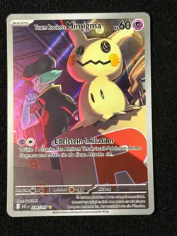 Pokemon Team Rockets Mimigma ASC 238/217 - Erhabene Helden - NM - deutsch - - Image 1