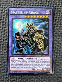Yugioh Master of Chaos 1st Edition Prismatic Secret Rare MP23-EN018 NM - Image 1