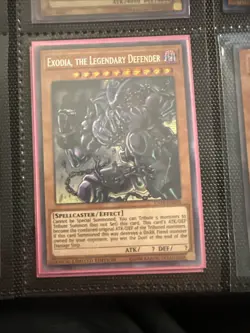 *** EXODIA THE LEGENDARY DEFENDER *** PRISMATIC SECRET TN19-EN003 YUGIOH! - Image 1