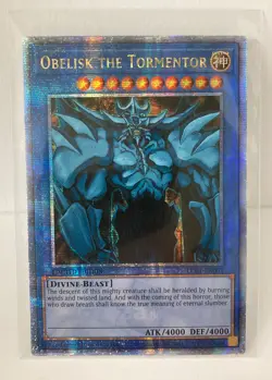 Obelisk the Tormentor (Quarter Century Secret Rare) LC01-EN001 Legendary 25th - Image 4
