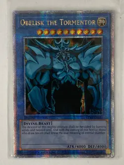 Obelisk the Tormentor (Quarter Century Secret Rare) LC01-EN001 Legendary 25th - Image 5