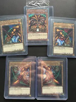 YUGIOH Exodia Complete Set - 5 Pieces - TN23/MP24 - Quarter Century Rare - Image 1