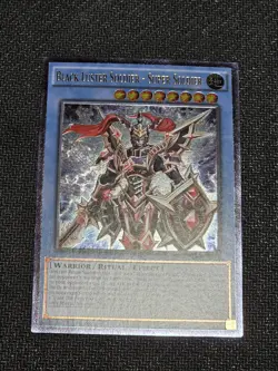 Yu-Gi-Oh Black Luster Soldier Super Soldier 1st Edition Ultimate Rare DOCS-EN042 - Image 1
