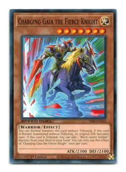 Charging Gaia the Fierce Knight - SS04-ENA10 1st Edition - YuGiOh-LP - Image 1