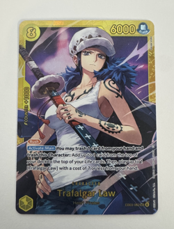 Trafalgar D. Law EB03-062 SEC One Piece Card Game Heroines Edition - Image 1