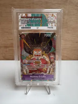 Monkey D Luffy OP07-073 BANDAI Card Games Fest 25-26 One Piece ACE 10 Pop 1 - Image 1