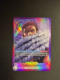 One Piece TCG - Charlotte Katakuri - OP11-062 A Fist of Divine Speed - L Alt Art - Image 3