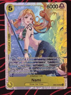 Nami (053) EB03-053 Extra Booster: One Piece Heroines Edition Foil ENGLISH - Image 1
