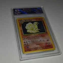 Pokemon Ninetales Base Set #12 1999 Grading 8.5 Holo Rare Vintage Card - Image 1
