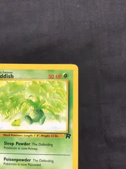 Pokemon Cards: Team Rocket 1st Edition Common: Oddish 63/82 - Image 3