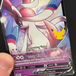 Pokemon Card - Dark Sylveon V SWSH134 - 25th Celebrations Promo - LP - Image 3