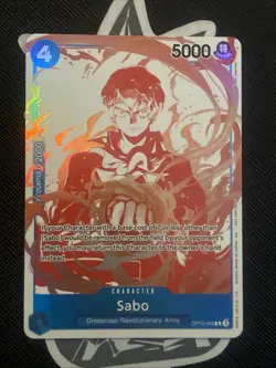 Sabo 3rd Anniversary Treasure Campaign Pack OP10-049 R One Piece Card English NM - Image 1