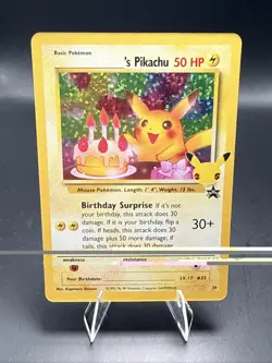 Pokemon TCG Birthday Pikachu Celebrations Classic Collection Promo Card #24 D - Image 2
