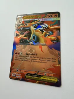 Pokemon Mega Charizard Y EX Promo Card Mega Evolution 030 Near Mint - Image 3