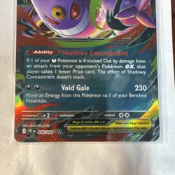 Pokemon Mega Gengar EX Double Rare 056/094 Me02 Phantasmal Flames Holo Card - Image 3