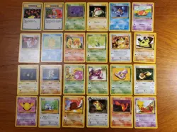 Pokemon Team Rocket - Common 24 cards - Vintage - Image 1