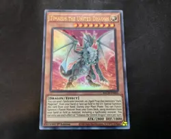 Timaeus the United Dragon BACH-EN003 Ultra Rare 1st Edition Yugioh Card NM - Image 1