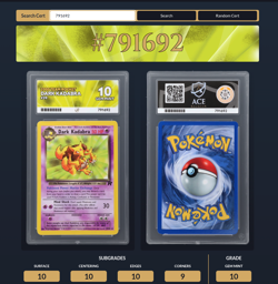 Pokemon TCG Dark Kadabra Card 39/82 Team Rocket WOTC 2000 Graded Gem Mint 10 - Image 3