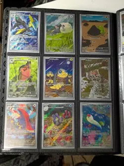 Huge 306 card Pokemon binder collection illustration rares full arts and more! - Image 2