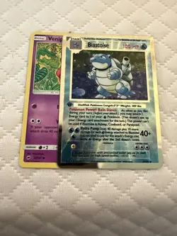 Blastoise Holo Shadowless Display Card. One Of A Kind Unknown Original. - Image 4