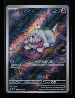Greavard 214/198 Holo SV01: Scarlet & Violet Base Set Pokemon Card - Image 1