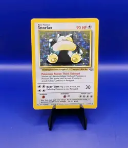 Snorlax 11/64 Jungle Set Holo Rare Pokemon Card Nintendo Pokemon TCG WOTC 1999 - Image 1