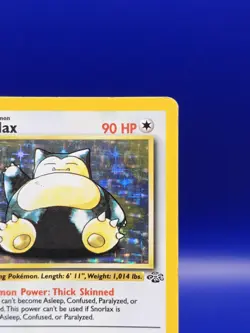 Snorlax 11/64 Jungle Set Holo Rare Pokemon Card Nintendo Pokemon TCG WOTC 1999 - Image 5